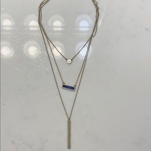 Layered necklace
